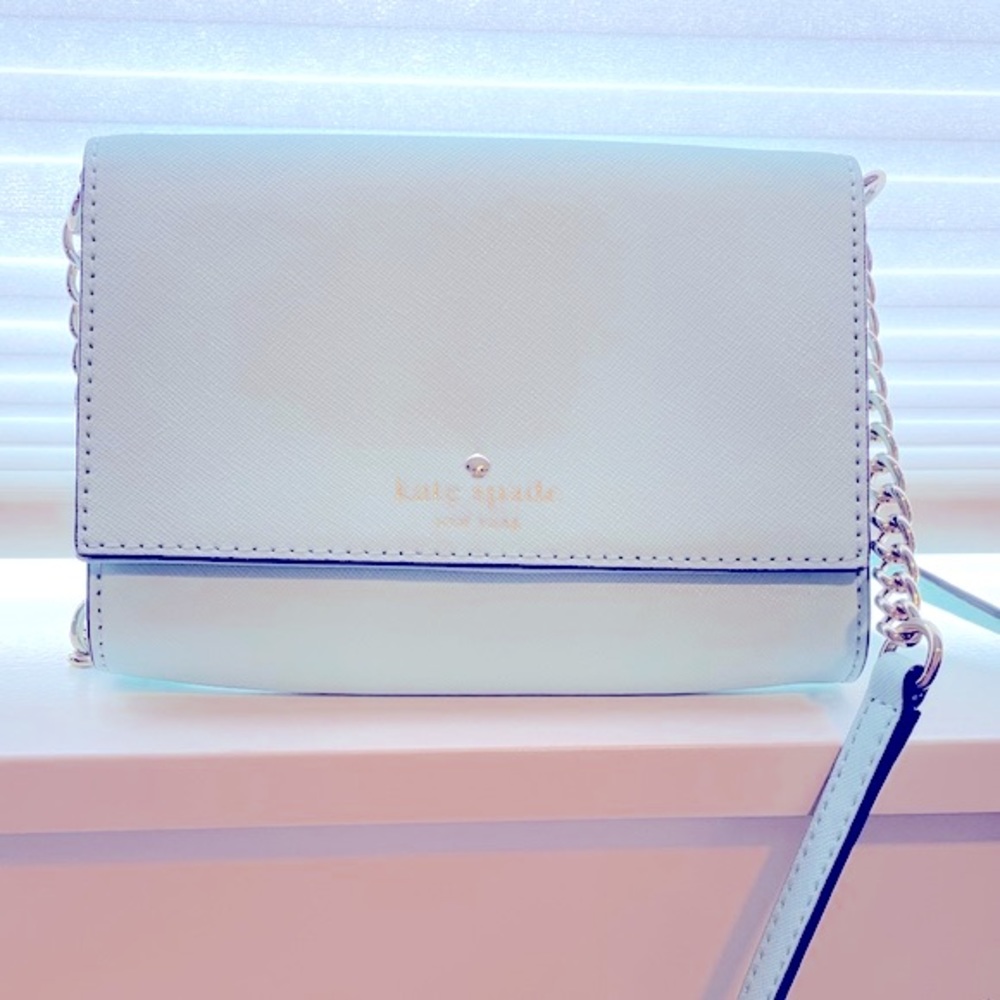Newer condition, removable strap, clutch or crossbody